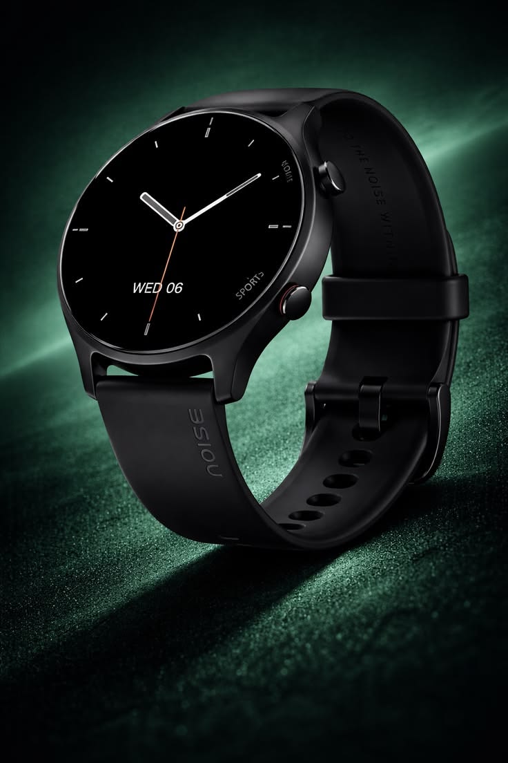 black sport watch