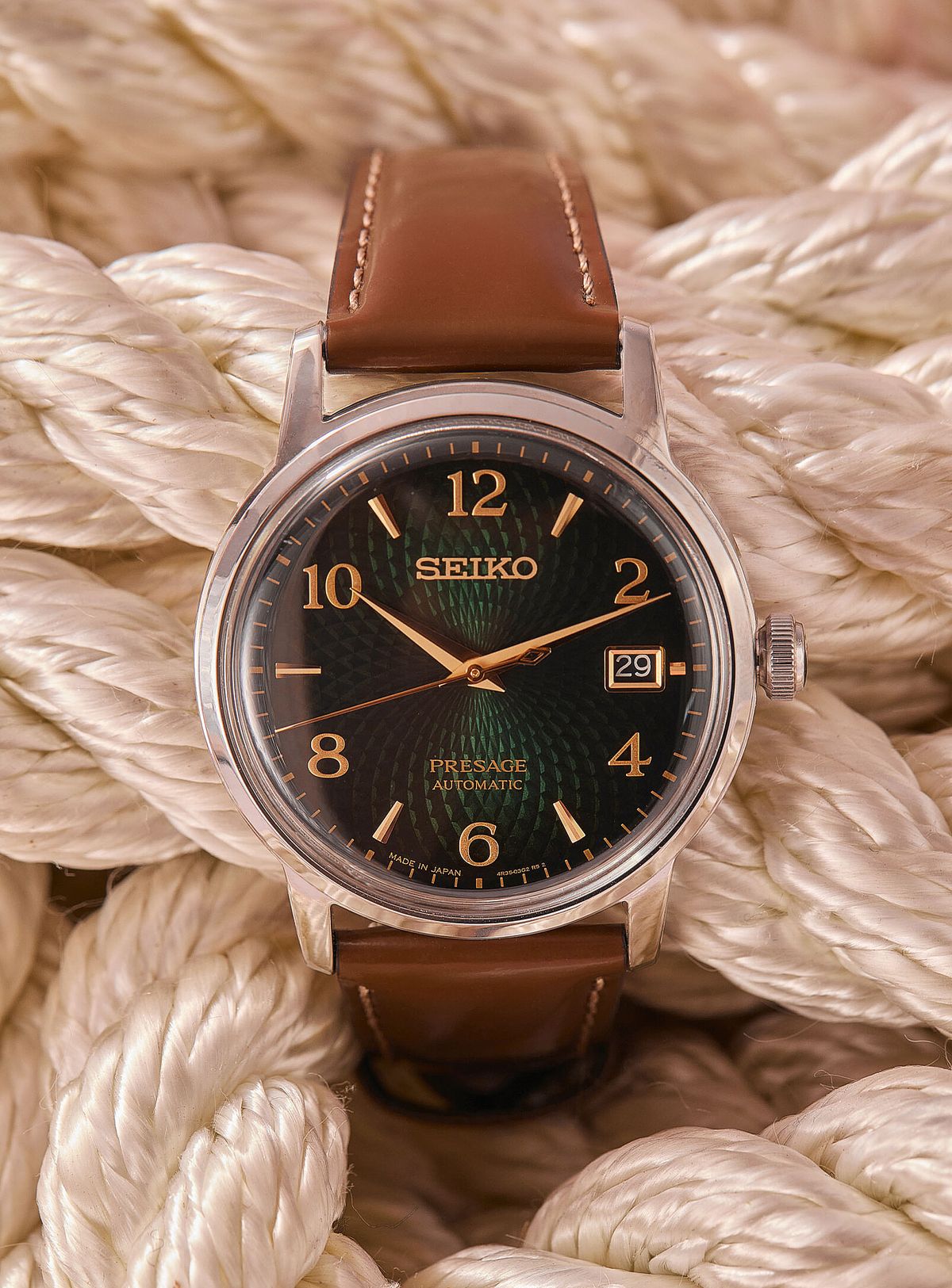 classic brown watch