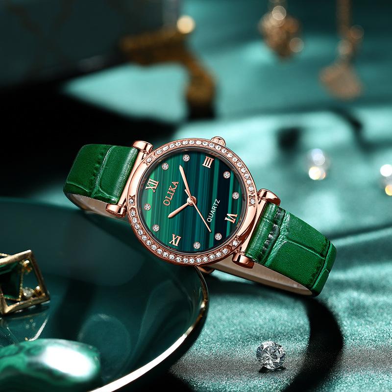 leather watch