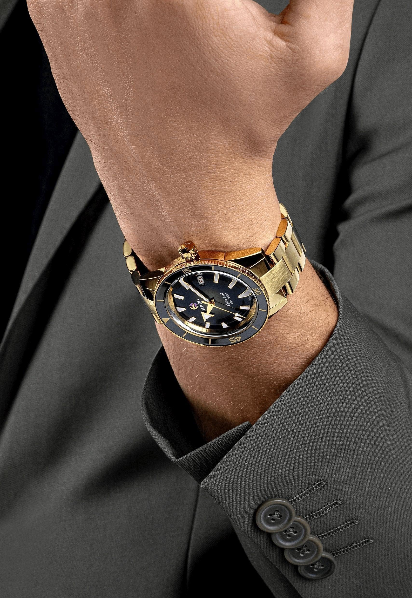 gold watch
